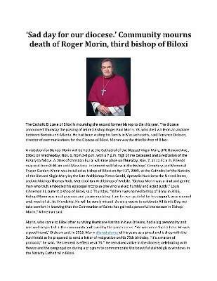 2019-1031-RogerMorinObituarySunHerald-page1