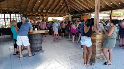 Shaphire Beach Bar Area