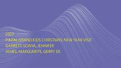 156: 2022 Christmas New Year Visit