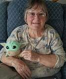 12: Marguerite & her pet Grogu