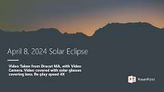 15: April 8, 2024 Solar Eclipse